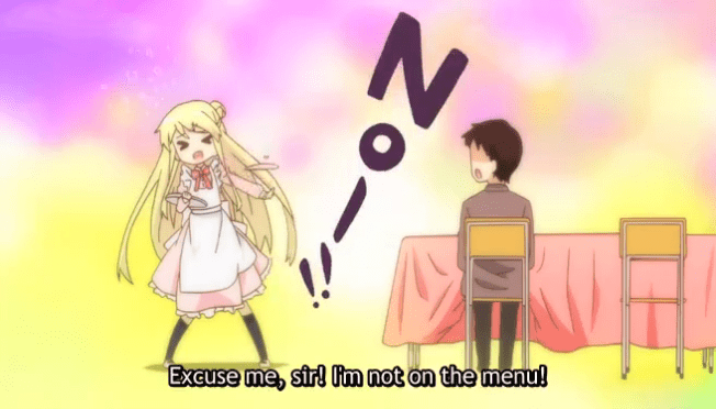 Kiniro Mosaic Karen Waitress